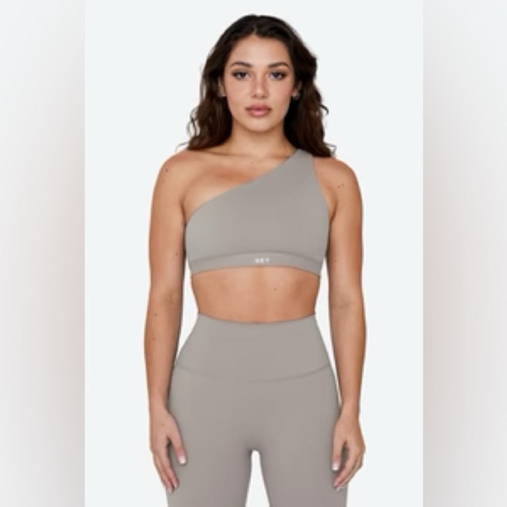 SET ACTIVE one shoulder bra